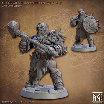 Příslušenství k deskovým hrám Artisan Guild Orc - Blackrog Mountain Orc F