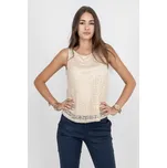 Vero Moda dámské krajkové tílko Maya Tank krémové Velikost: M