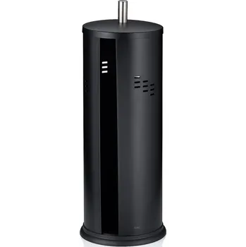 KELA Držák WC papíru Swing, černá 14,5x39,5 cm KL-18978