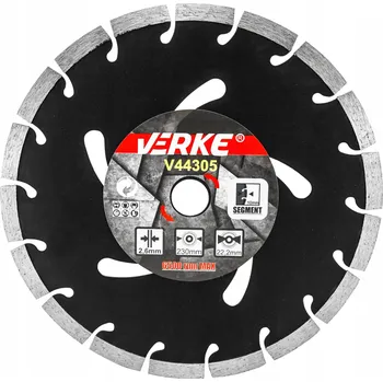 Řezný kotouč Diamantový kotouč Verke V44305 230x22,2 mm