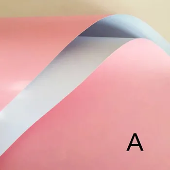 Balící papír 20 kusů barevný balicí papír na květiny a dárky | dekorace papír - A