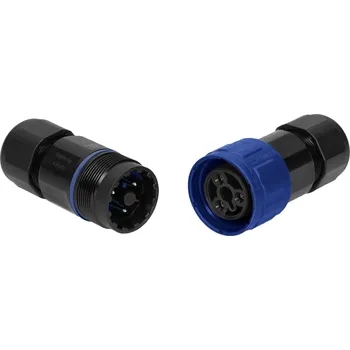 Kabelové oko Kabelový konektor, zásuvka a vidlice, 3x4 mm2, IP68 OR-AE-13612