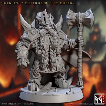 Příslušenství k deskovým hrám Artisan Guild Trpaslíci - Goldrun, Emperor of the Embers