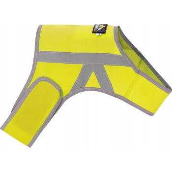 Obleček pro psa Reflexní vesta pro psa XS žlutá 29-47 cm