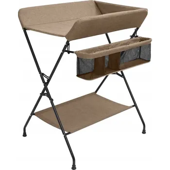 přebalovací pult a komoda VidaXL Přebalovací pult, taupe barva, železný