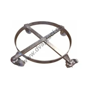 Pozinkovaný vozík na sud