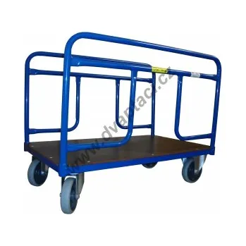 Plošinový vozík Plošinový vozík 2BKSP 1200x700 mm, nosnost 300 kg, šroubovací madla