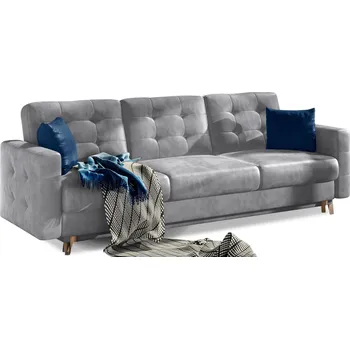 Pohovka Rozkládací pohovka ASGARD 233 cm Monolith 84/Monolith 77 šedá