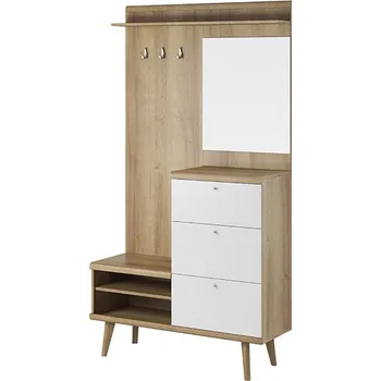 Předsíň PRIMO PG110 - dub riviera + bílá