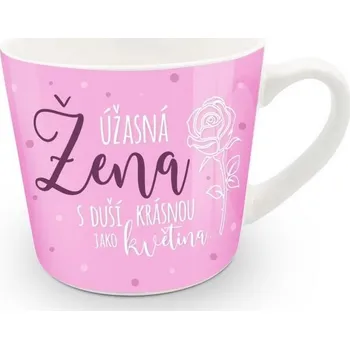 metr Dárkový hrnek Úžasná žena