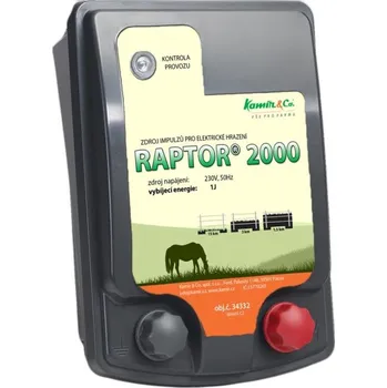 Ohradník Kamír Raptor 2000 síťový 1,0 J