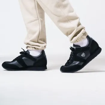 Pánské tenisky Botas Authentic Dark - Pánské kožené tenisky / botasky černé | česká výroba ze Zlína 43 EU