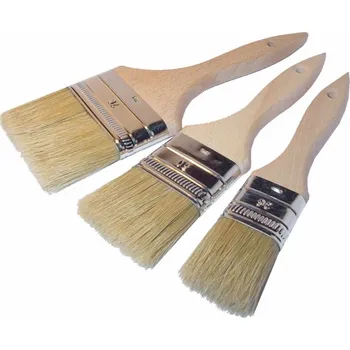 MARCIN Štětec plochý 2" dřevěný Angl A