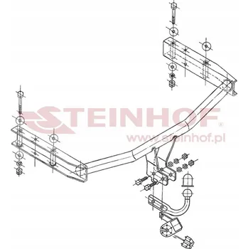 Tažné zařízení TAŽNÉ ZAŘÍZENÍ AUDI A4 B6 8U od 2000 + MODUL 13PIN/7PIN