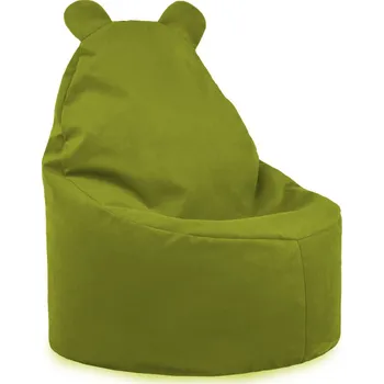 Obývací pokoj Sedací vak Primabag Teddy plyš olivová