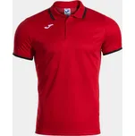 Triko POLO s límečkem JOMA COMBI PREMIUM červeno černé Velikost: 4XS