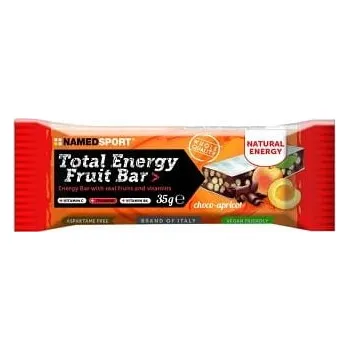 Energetické tyčinky Carbo NAMEDSPORT Total Energy Fruit Bar s čokoládovou příchutí 35 g 1 ks