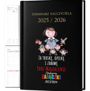 Kalendář Knižní kalendář 2026 A5 FunnyCase černý