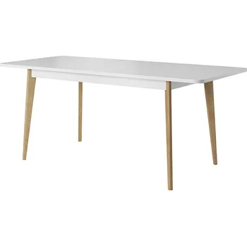 Jídelní stůl Jídelní rozkládací stůl PRIMO PST140 - dub riviera + bílý