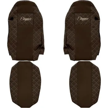 Potah sedadla Potahy sedadel ELEGANCE - pro vozidla MAN TGX ŠEDÁ