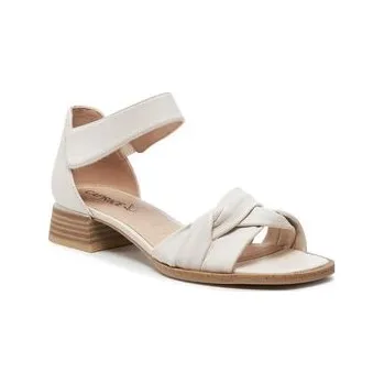 Oblečení a móda Sandály Caprice 9-28202-42 Écru 39