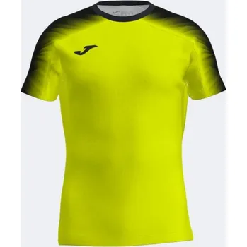 Dámské tričko Dámské sportovní tričko JOMA ELITE XI SHORT SLEEVE T-SHIRT FLUOR YELLOW BLACK Velikost: L, Barva: AMARILLO FLÚOR-NEGRO