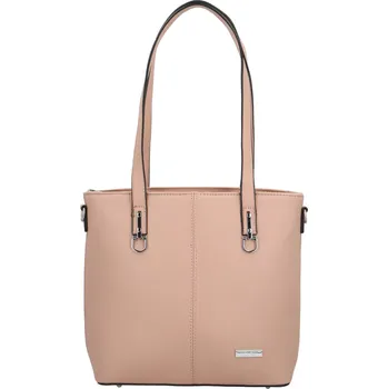 Kabelka Luxusní dámská kabelka na rameno Delami Royal Class, růžová