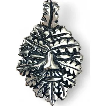 Přívěsek Drakkaria Zelený muž, přívěsek, stříbro 925/1000, 10g