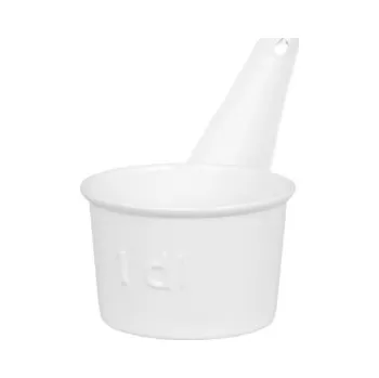 Odměrka Kovová odměrka Scoop 1 dl White