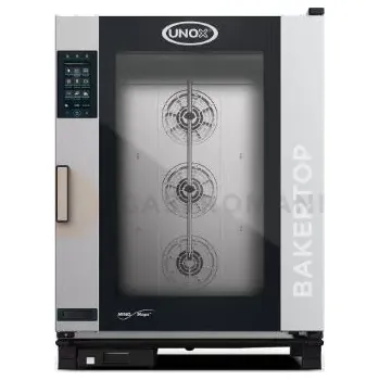 Barová židle Pekařský konvektomat 860x967x1162 mm, otevírání dveří pravé, elektrický | UNOX, BAKERTOP MIND.Maps PLUS COUNTERTOP