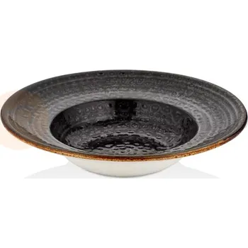 Talíř Hluboký talíř 400 ml, 250 mm | BY BONE, Cowry Black