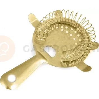 Servírovací stolek Vintage zlaté barmanské sítko 110 mm | AMBITION, Charms