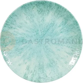Talíř Talíř coupe 288x288 mm | CHURCHILL, Studio Prints Stone Aquamarine
