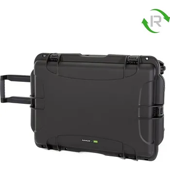 NANUK-R - Odolný Eco-Friendly kufr - model 955 bez pěny - černý