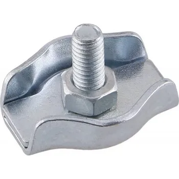 LEVIOR Spojka lanová 6mm - 1šroubová Zn