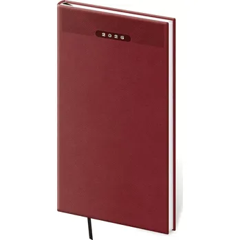 Diář Kapesní diář Print Classic angl. červený