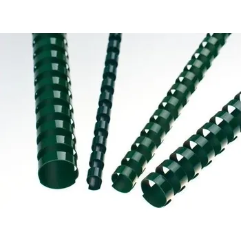 Vázací hřbet Plastové hřbety 8 zelené