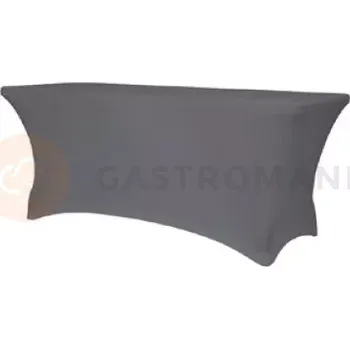 kempingová skříňka Elastický ubrus na cateringový stůl šedý 740x760x1800 mm | OLKA, XL 180