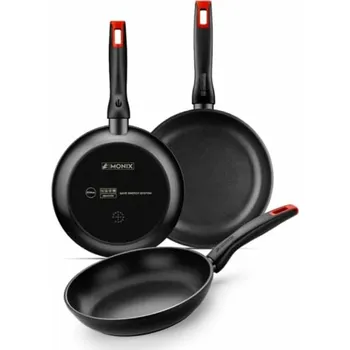 Pánev Sada pánví Monix PRO Nepřilnavé (3 ks) (Ø 18 cm, Ø 22 cm, Ø 26 cm)