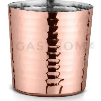 Servírovací stolek Servírovací hrnek, měděný, kovaný, 400 ml, 85x85 mm | AMBITION, Charms
