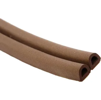 Těsnění do okna a dveří INSTRUMENT Těsnění samolepící D hnědé 100m