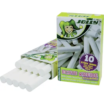 Jolly 150920 školní křídy bílé 10 ks