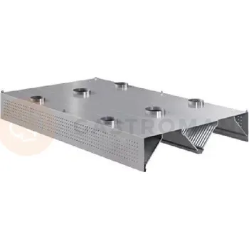 Digestoř Centrální rekuperačně - indukční digestoř 3100x2000x450 mm | ASBER, CEHIC-3120/2