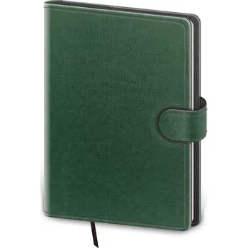 Diář Kapesní diář Flip zeleno/šedý