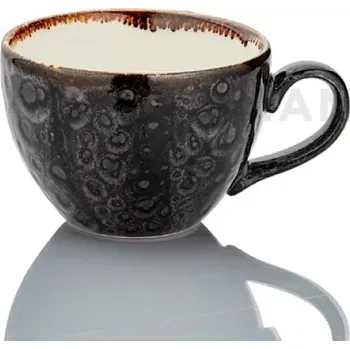 Šálek 75 ml | BY BONE, Cowry Black