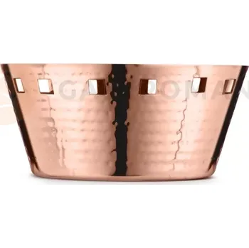 Košík na pečivo , měděný, kovaný, 500 ml, 170x40 mm | AMBITION, Charms