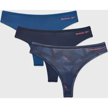 Kalhotky 3PACK Tanga Reebok Agatha