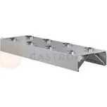 Nástěnná rekuperačně - indukční digestoř 3900x1100x450 mm | ASBER, WEHI-3911/2