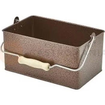 Barová židle Box, pozinkovaná ocel, antická měď 125x155x245 mm | GENWARE, Barware