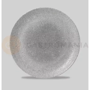 Talíř Talíř coupe 288x288 mm | CHURCHILL, Raku Jasper Grey
